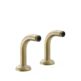Tres Wasseranschlusswinkel zur Installation der Wannenrandarmatur. , 24287101LM 24287101LM