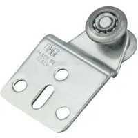 LYSEL® U-Laufschiene Laufrolle Führungsrolle verzinkt für Laufschiene 25x19mm, (1-tlg), 49 x 30 mm [L x B]