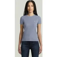 G-STAR T-Shirt Rib Cap Sleeve T-Shirt
