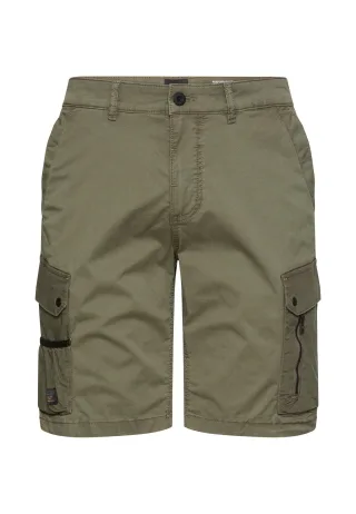 camel active - Bermuda Shorts mit Cargo-Taschen deep olive