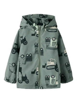 NAME IT - NMMMAX JACKET LI AOP NOOS Chinois Green - Gr. - 110