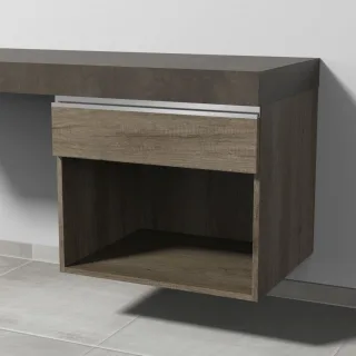 Sanipa Anbau-/Solitärschrank 2morrow (L2355) 510x600x520 Eiche-Nebraska, L235537 L235537