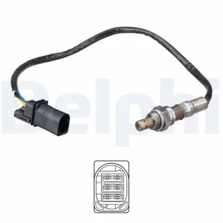 Delphi Lambdasonde Audi Seat Skoda VW ES21149-12B1