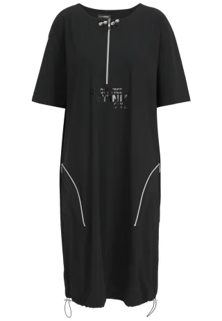 Doris Streich - Kleid schwarz - Gr. - 46