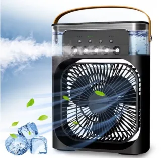 Spray Small Fan Humidification Small Refrigeration Air Conditioner Mini Fan Water-cooled Silent Air Cooler Portableel Ec