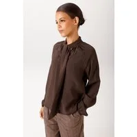 Aniston CASUAL Schlupfbluse mit dekorativer Schluppe am V-Ausschnitt - NEUE KOLLEKTION