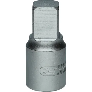 KS Tools 3/8" Öldienst-Bit-Stecknuss für Innenvierkant-Schrauben - 150.9116