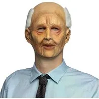 Boland Verkleidungsmaske Latex Kopfmaske alter Mann realistische Vollmaske Karneval Halloween, schnelles Verwandeln ohne aufwendiges Make-up