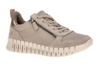 Ecco GRUUV 21835361834 grau - bequeme Halbschuhe f?r Damen