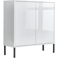 moebel-dich-auf Kommode BEN 4 (mit 4 Metallfüßen, in verschiedenen Farben), Push-to-open-Funktion