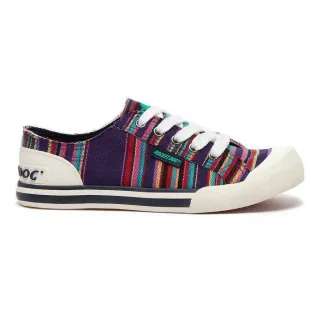 Rocket Dog Damen Jazzin Canvas Aloe Schnür-Turnschuh (Bunt)