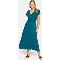 Zero Maxikleid Damen mit elastischem Bund Material