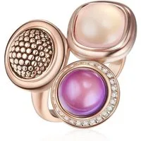 Lulu & Jane Fingerring roségold, Metall-Legierung