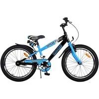 Volare Kinderfahrrad Sportivo - Jungen - 20 Zoll - blau oder grün - bis 115 kg, 85 % vormontiert, 6 - 8 Jahre, Luftbereifung, Fahrradständer