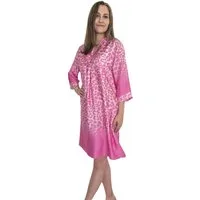 Pink Cherry Sommerkleid mit Leo-Muster / kurz und leicht