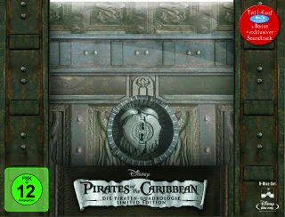Pirates of the Caribbean - Die Piraten-Quadrologie (Limitierte Collector's Edition Schatztruhe inkl. Soundtrack) [Blu-ray]