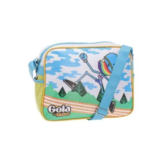Grafische Schultertasche