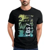 Neverless Print-Shirt Herren T-Shirt Los Angeles LA Ocean Side Sommer Palmen Aufdruck Print mit Print