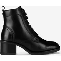 LASOCKI LASOCKI Damen Stiefel – Schwarze klassische Stiefeletten aus Leder Stiefel