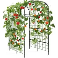 GarveeMore Spalier Rankhilfe Garten, Wetterfeste Gartenbogen für Rankpflanze, Gemüse,Obst