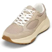 Marc O'Polo aus Rindleder mit Mesh-Einsatz Sneaker