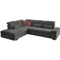 Die PlanBar Ecksofa MP-IN16012 L-Form mit Federkern-Polsterung, inkl. Sitztiefenverstellung, optional mit Funktionen