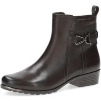 Caprice Stiefelette, Blockabsatz, Businessschuh, Boots mit hübschem Zierelement