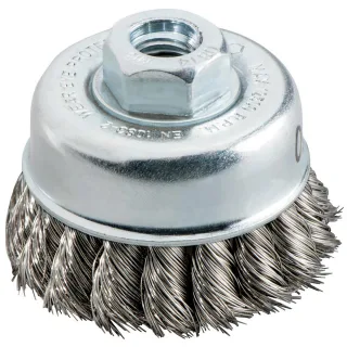 Metabo Topfbürste M 14, Stahldraht, gezopft, Drahtstärke 0,50 mm - 623710000