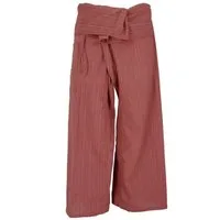 Guru-Shop Relaxhose Thai Fischerhose aus gestreiftem Webstoff,.. Ethno Style, alternative Bekleidung
