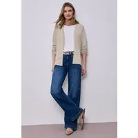 STREET ONE Cardigan bestehend aus einem Materialmix