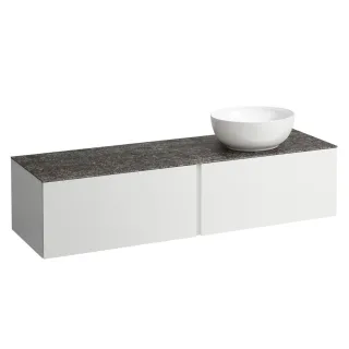 LAUFEN Waschtischunterschrank und Waschtischplatte ALESSI 500x1600x370 H4323530972601