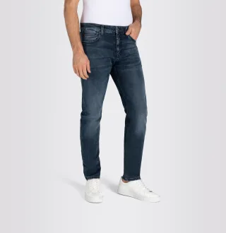 MAC - MAC JEANS - Greg, Organic Denimflexx blau - Gr. - 32