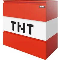 Phoenix Kommode Minecraft TNT Kommode, inkl Beleuchtung