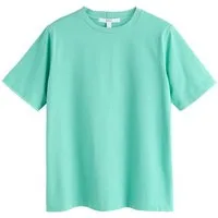Next T-Shirt Schweres T-Shirt mit Rundhalsausschnitt (1-tlg)