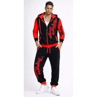 RMK Jogginganzug Herren Sportanzug The Power (Set), Trainingsanzug Freizeitanzug Gym Fitness mit Kapuze