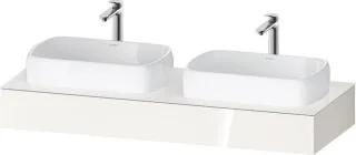 Duravit Qatego Konsole Weiß Hochglanz 1400x550x170 mm - QA4805022220000 QA4805022220000