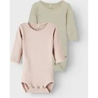 Name It Langarmbody NBFKAB 2P LS BODY NOOS (Packung, 2-tlg)