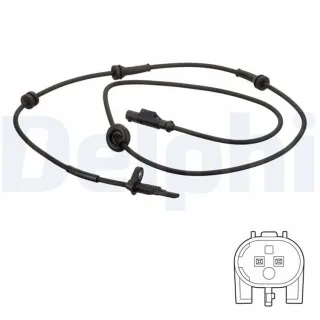 Delphi ABS-Sensor hinten links Fiat Punto 188 SS20778
