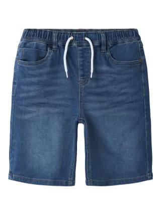 NAME IT - NKMRYAN JOGGER DNM L SHORTS 6300-TH NOOS Dark Blue Denim - Gr. - 122