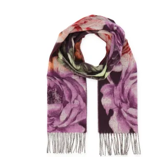 Halsüberkopf Accessoires - Schal Roses Doubleface 30x180 multi - Gr. - OS