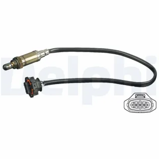 Delphi Lambdasonde nach Katalysator Opel Vectra C 2,2