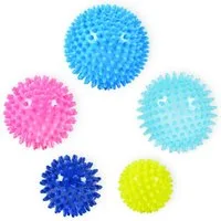 MSports® Gymnastikball Massageball 5er Set Igelball
