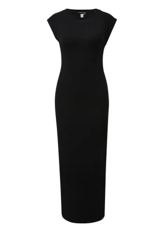 Q/S designed by - Figurbetontes Maxikleid schwarz - Gr. - XS