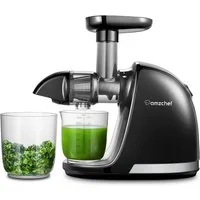 AMZCHEF Slow Juicer ZM1501, 150,00 W, Saftpresse Elektrisch, Entsafter Gemüse und Obst BPA Frei