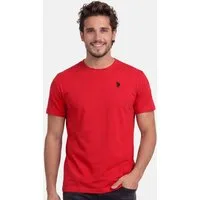 U.S. Polo Assn. T-Shirt USNaash – Herren Basic Shirt aus 100 % Baumwolle Klassischer Rundhalsausschnitt, weiches Material und Logo-Stickerei