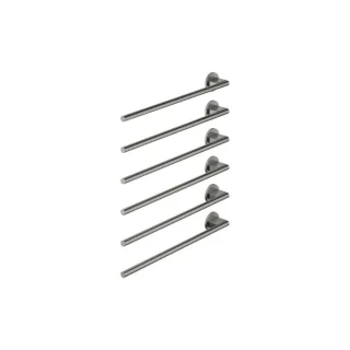 Dornbracht Handtuchwärmer 83306979-99 Wandmontage, Dark Platinum gebürstet