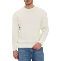 RedBridge Strickpullover by Spruse Rundhals Strickpullover modern Casual Look Bouclé-Struktur, Rundhalsausschnitt, Rippbündchen