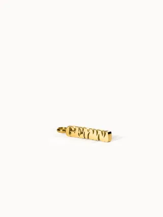 PURELEI Gemini Letter Charm