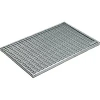 ACO Severin Ahlmann GmbH & Co. KG Fußmatte ACO 3003262 Vario verzinkter Stahlrost 75x50x2 cm