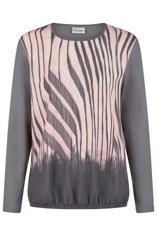 Barbara Lebek - T-Shirts graphite - Gr. - 46